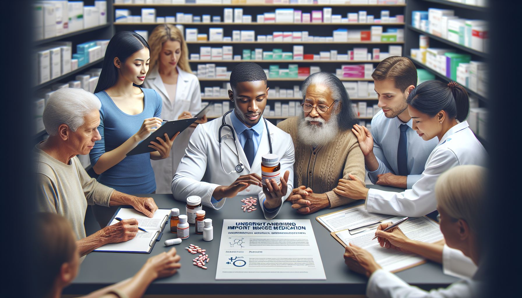 Illustration of Impotence Medication